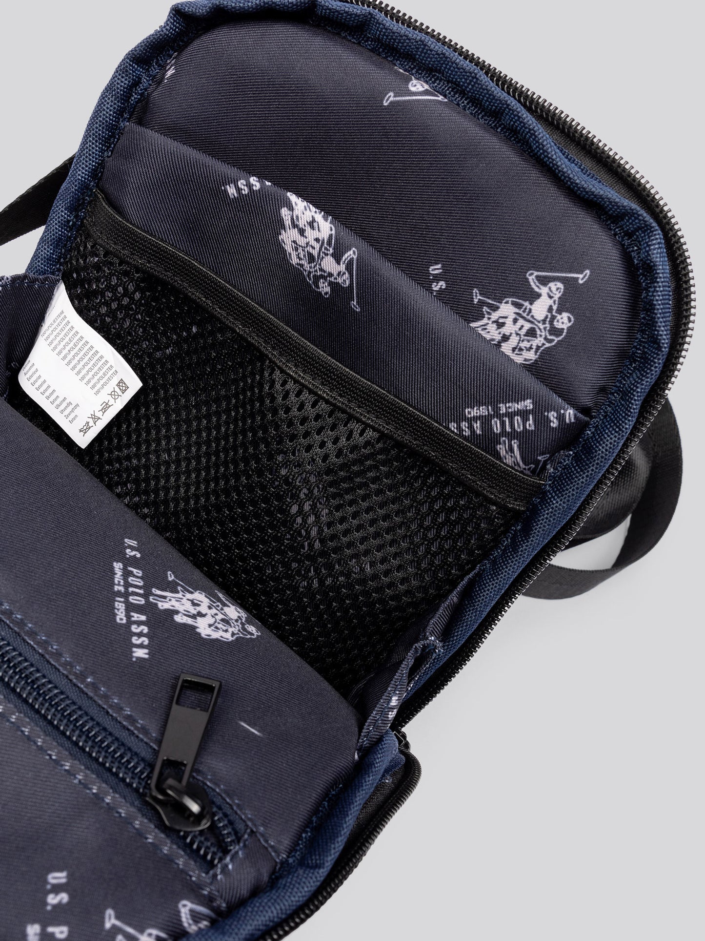 Arrowhead S. Crossbody poliester głębokie taupe