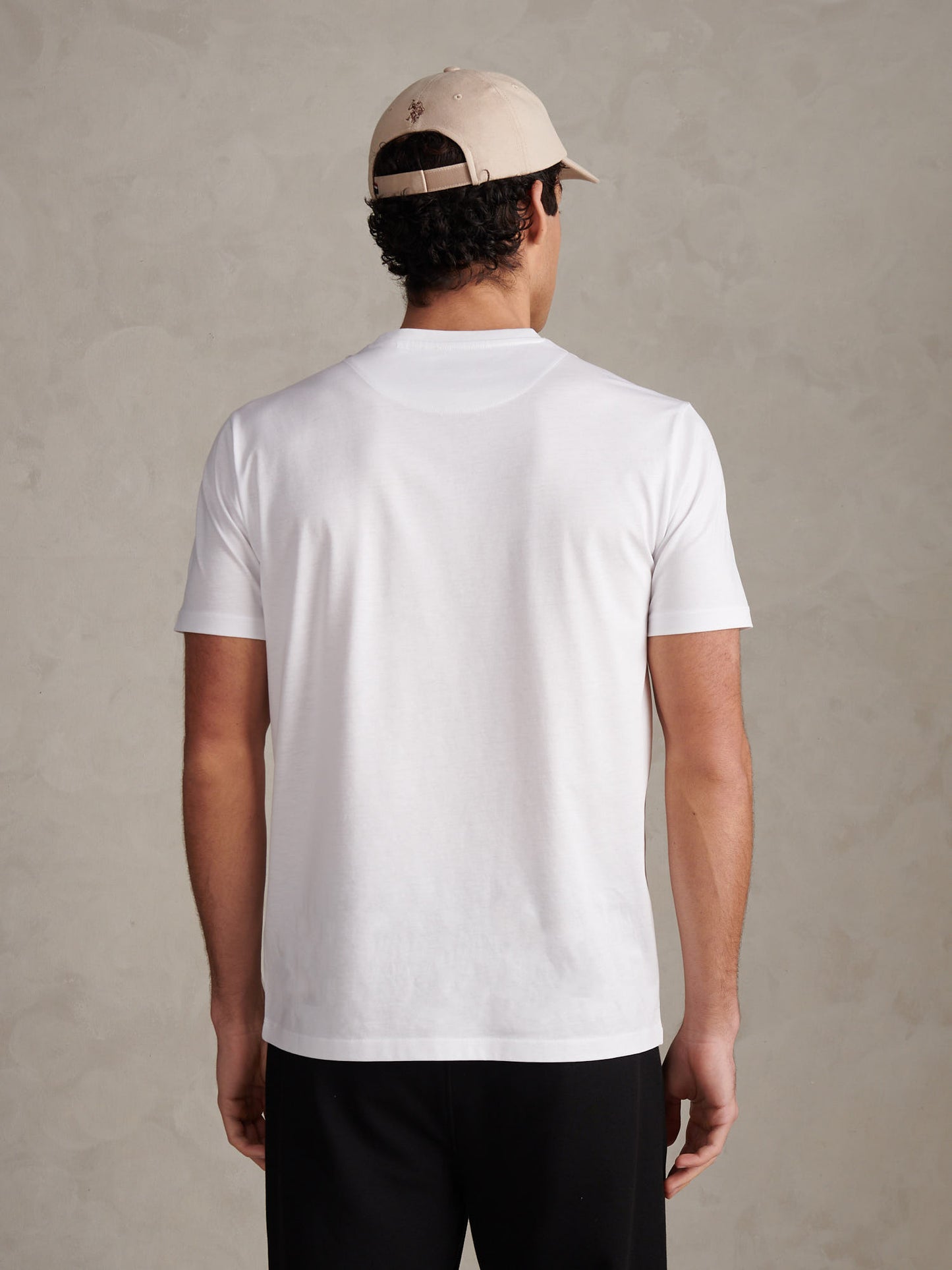 Mens Smart Mercerised T-Shirt Bright White