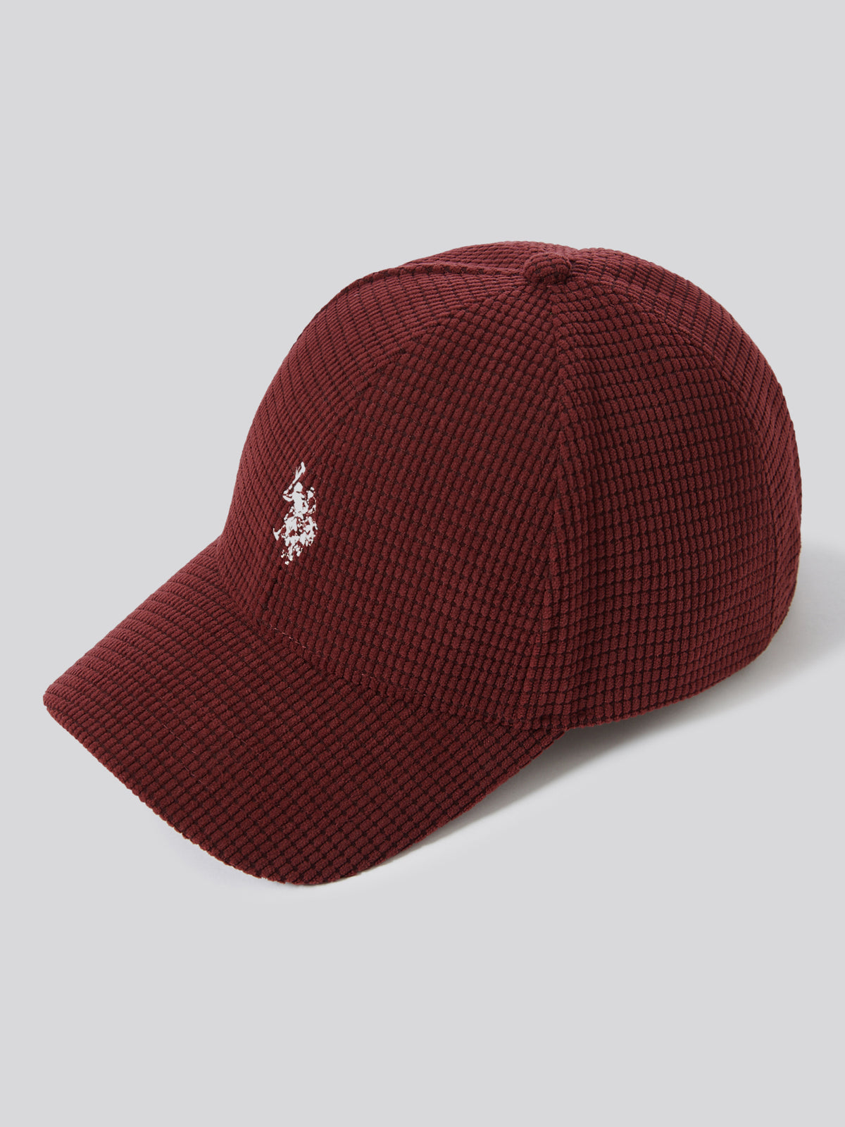 Mens Corduroy Baseball Cap Fig
