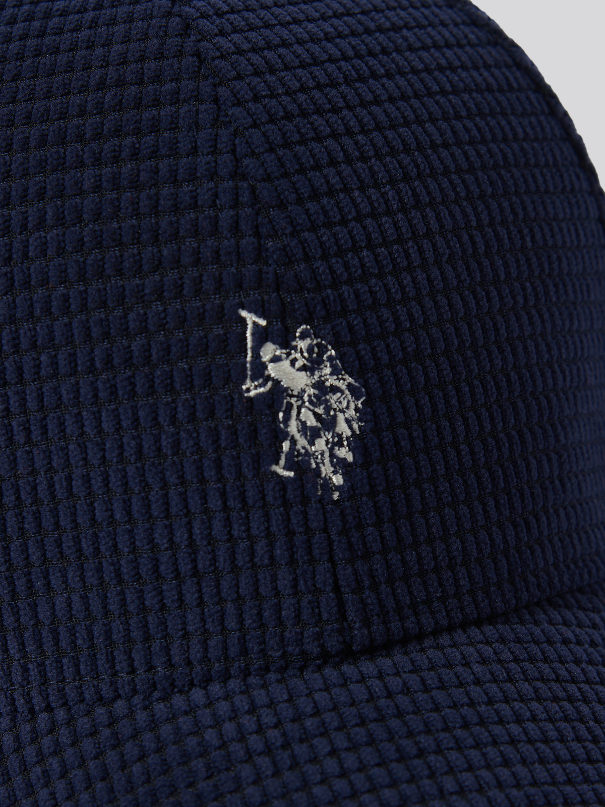 Mens Corduroy Baseball Cap Dark Sapphire Navy