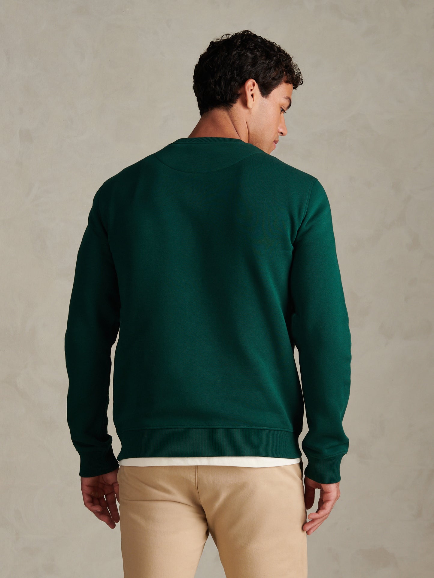 USPA Collegiate Goal Crew Sweat Rain Forest