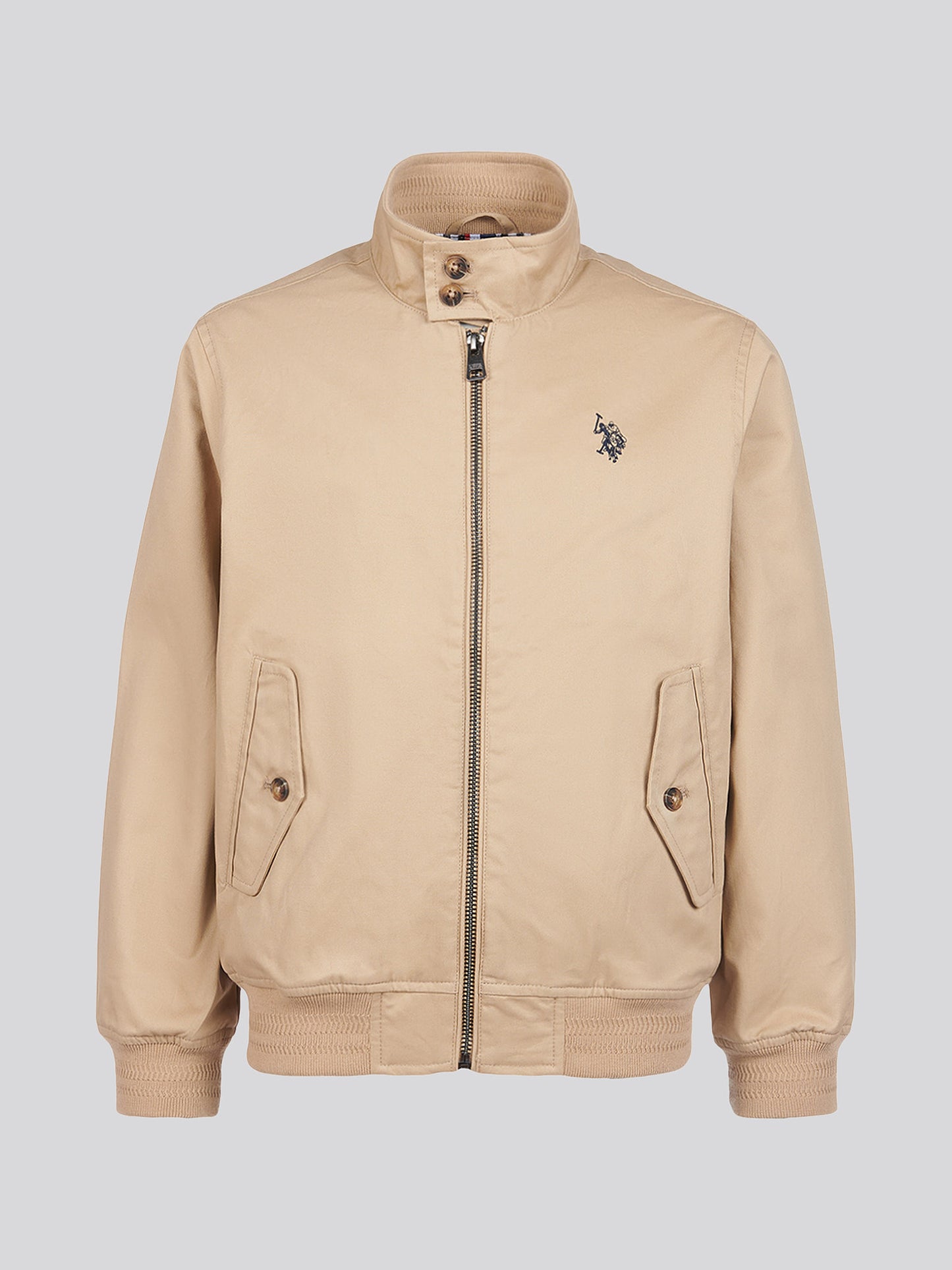 Chłopcy Cotton Twill Harrington Kurtka w kukurydzy