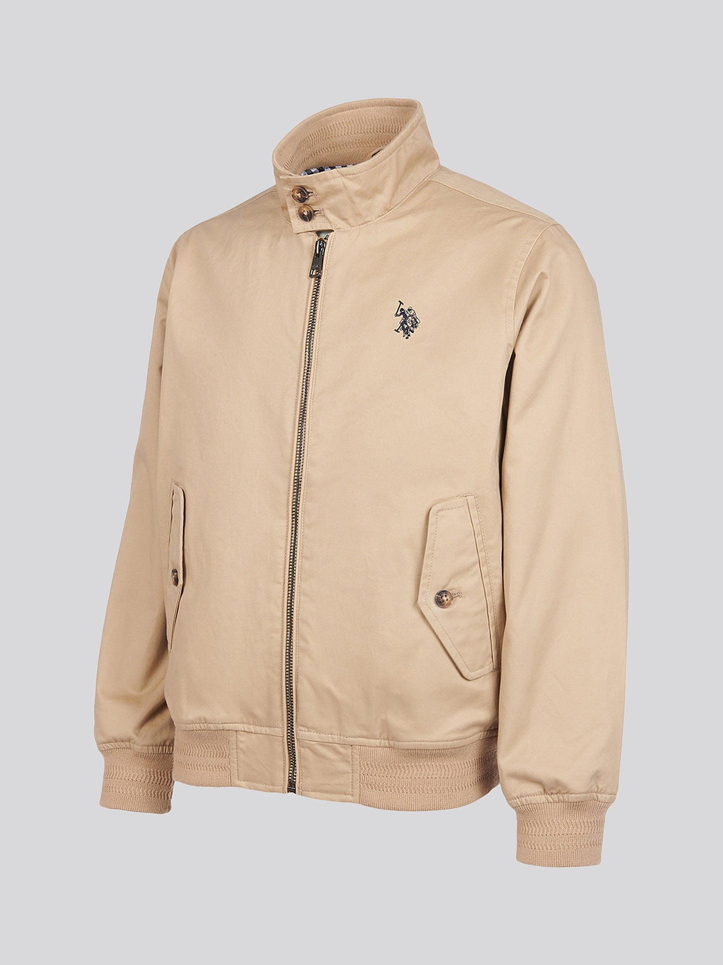 Chłopcy Cotton Twill Harrington Kurtka w kukurydzy