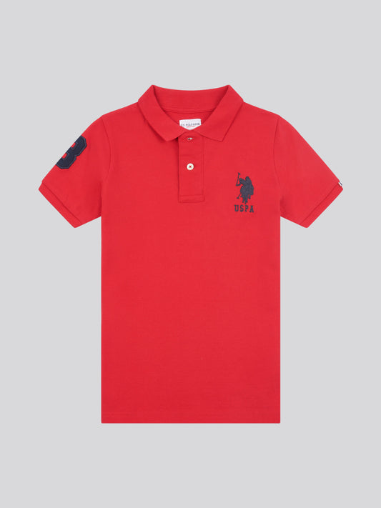 Polo Boy Player 3 Polo w Haute Red