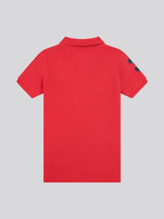 Polo Boy Player 3 Polo w Haute Red