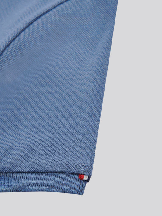 Boys Player 3 Polo Shirt w Blue Horizon
