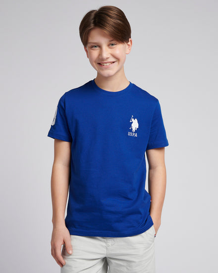 Chłopięcy T-shirt w Sodalite Blue
