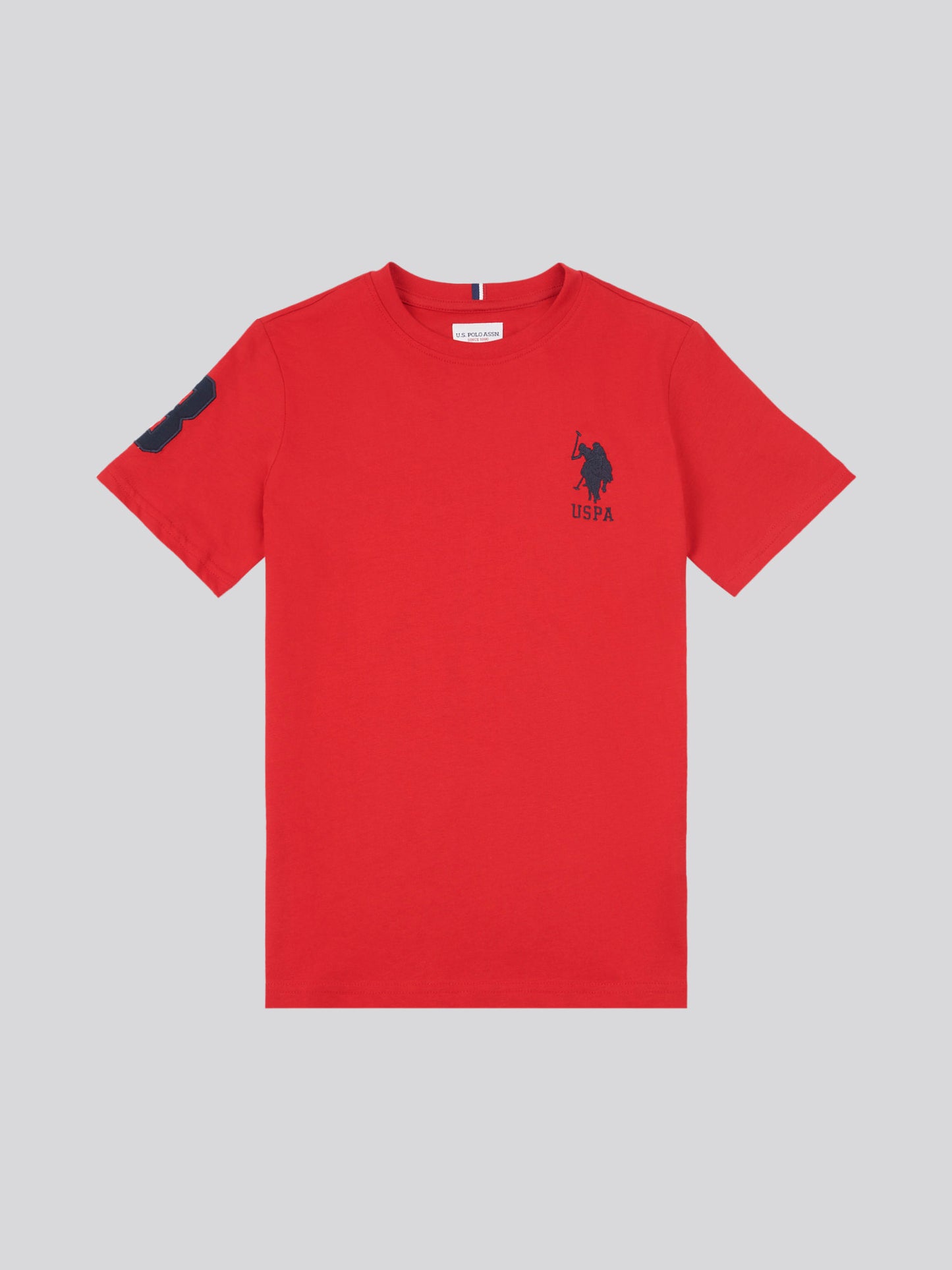 T-shirt Boys Player 3 w Haute Red