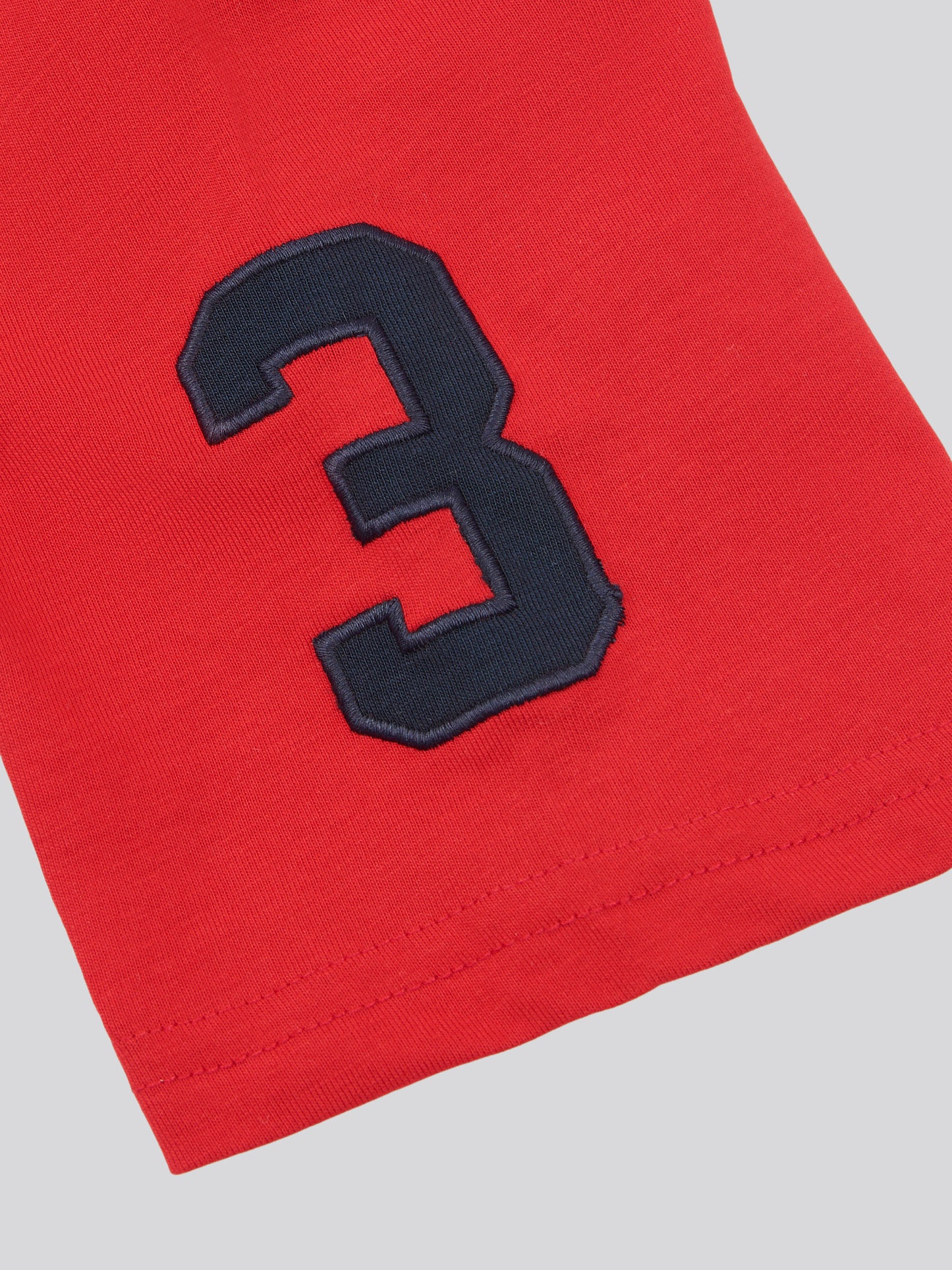 T-shirt Boys Player 3 w Haute Red