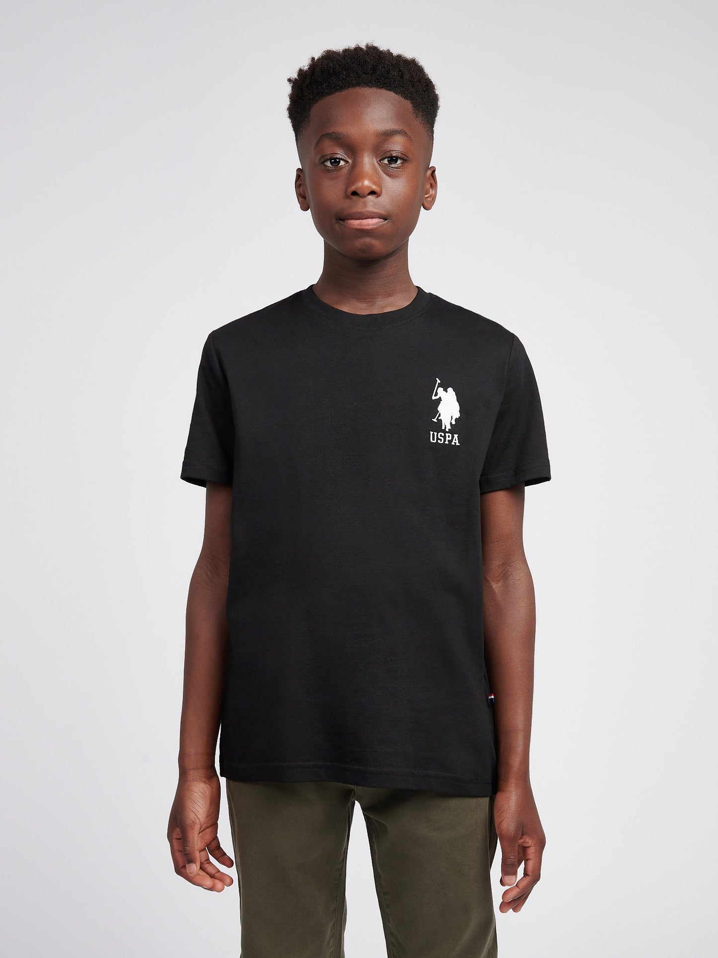 T-shirt Boys Player 3 w czarnym jasnym białym DHM