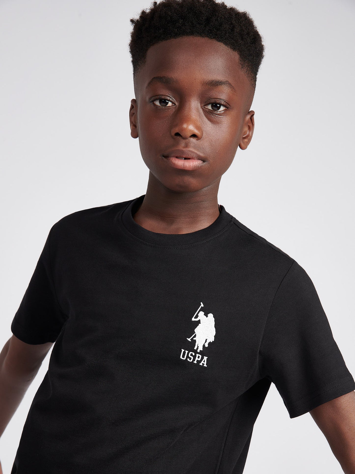 T-shirt Boys Player 3 w czarnym jasnym białym DHM