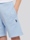 Chłopcy podwójnie jeźdźcy poci się krótko w Chambray Blue
