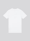 Chłopięcy Chłopcy T-shirt z nadrukiem łuku w jasnej bieli