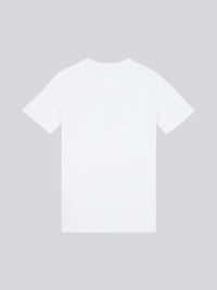 Chłopięcy Chłopcy T-shirt z nadrukiem łuku w jasnej bieli