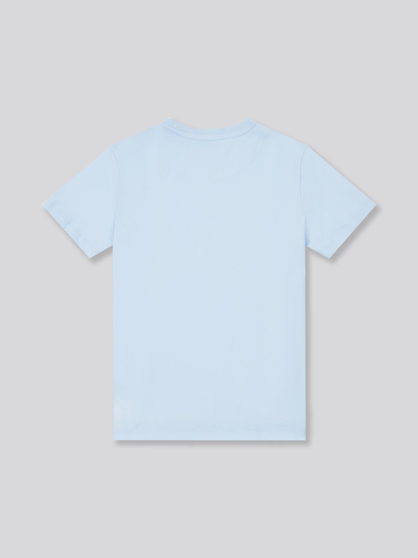 Chłopcy podwójne jeźdźcy graficzne T-shirt w Chambray Blue