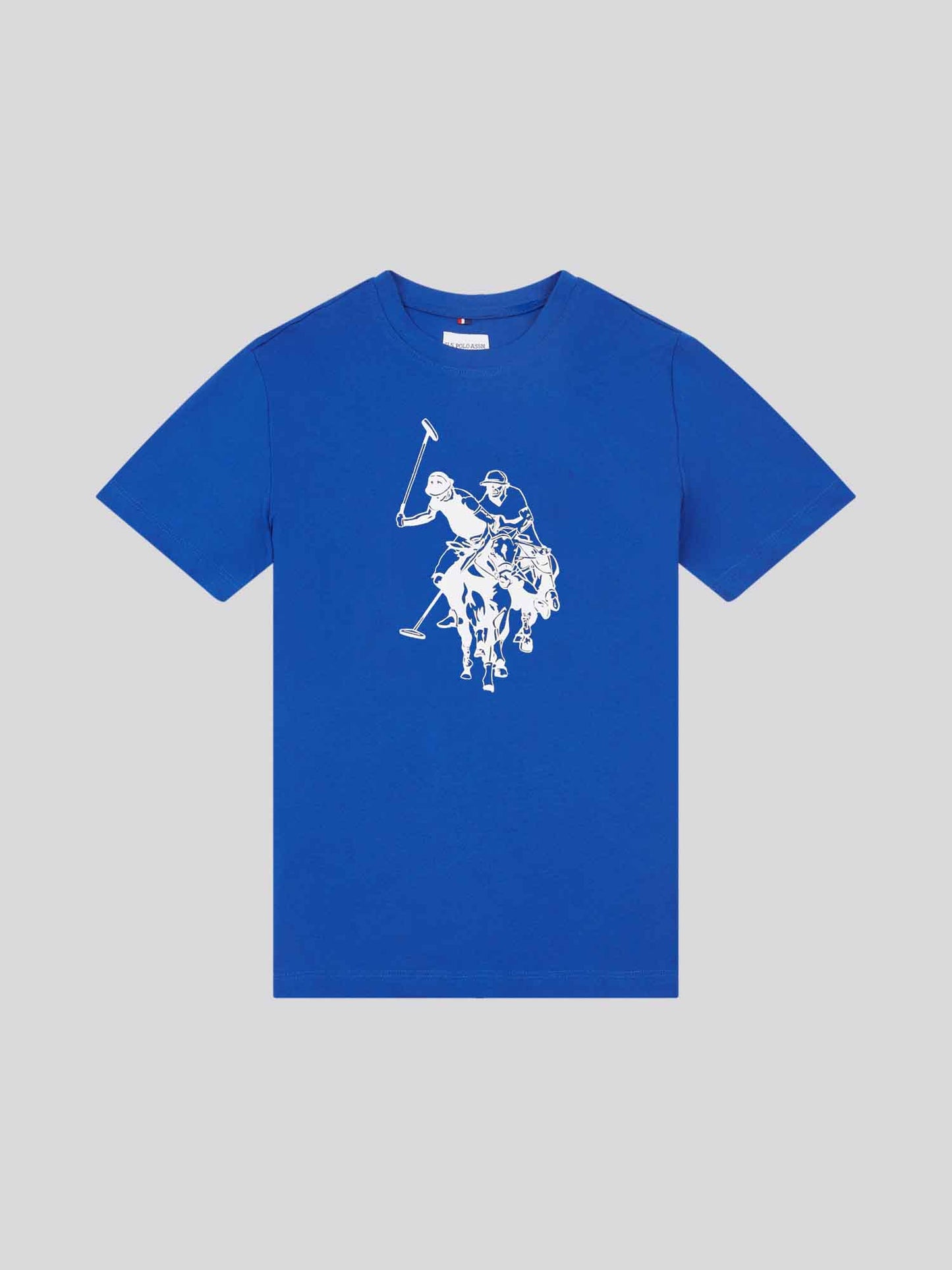 Chłopcy podwójne jeźdźcy graficzne T-shirt w Sodalite