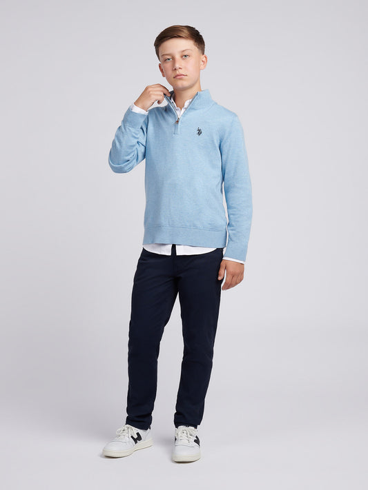 Dzianin Botton Rich Sidenel Parysian Blue Marg