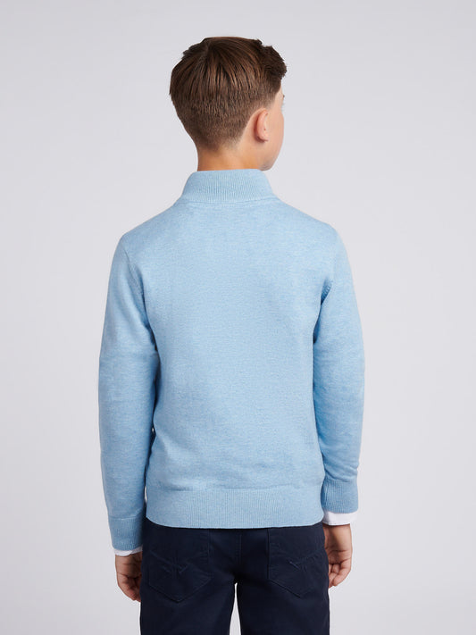 Dzianin Botton Rich Sidenel Parysian Blue Marg