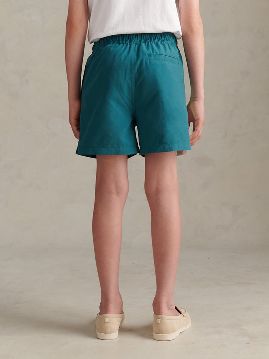 Boys Cut and Sew Swim Short Mediterranea