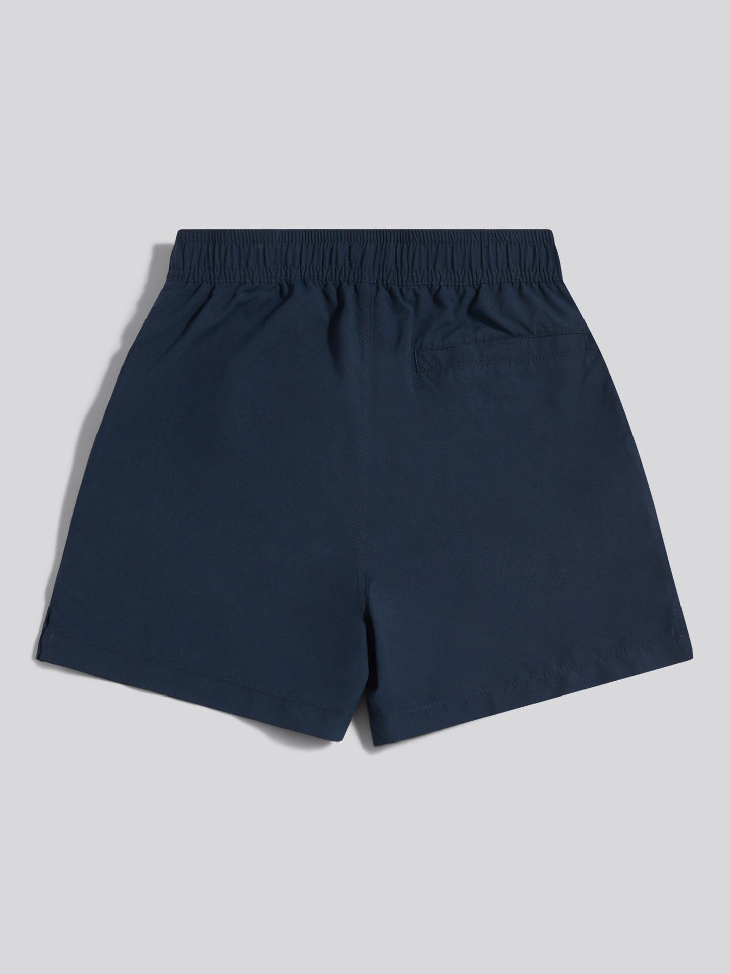 Boys Player 3 Swim Shorts Dark Sapphire Navy / Haute Red DHM