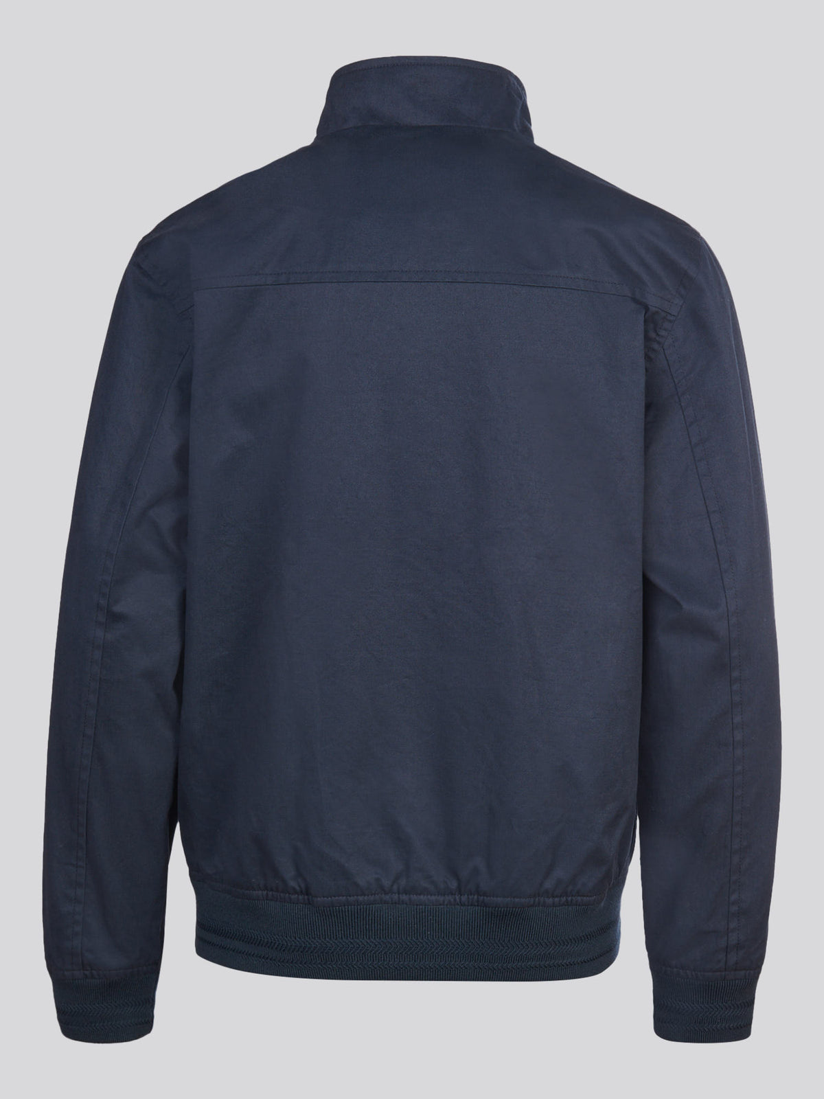 Boys Cotton Twill Harrington Jacket Dark Sapphire Navy / Haute Red DHM