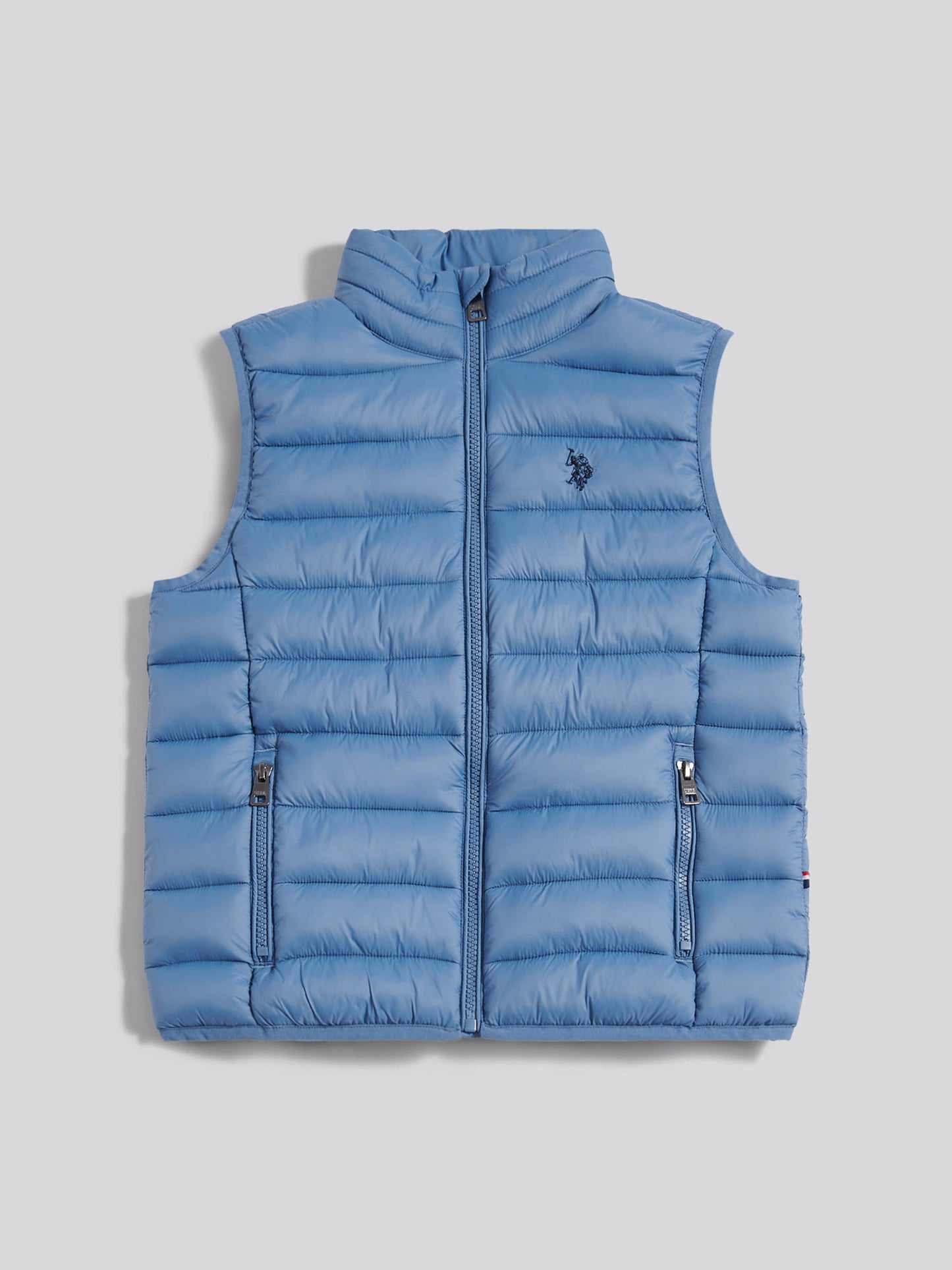 Boys Lightweight Quilted Gilet Blue Horizon