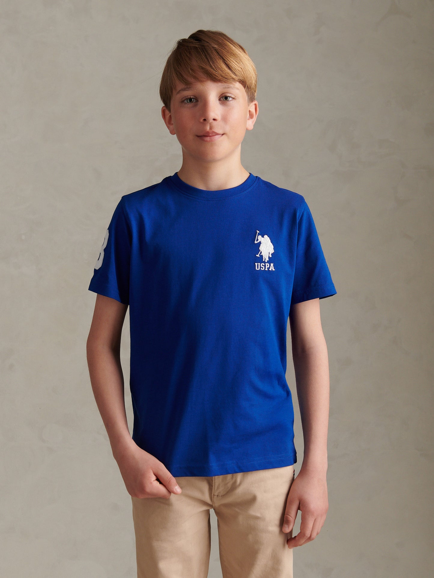 Boys Player 3 T-Shirt Sodalite Blue
