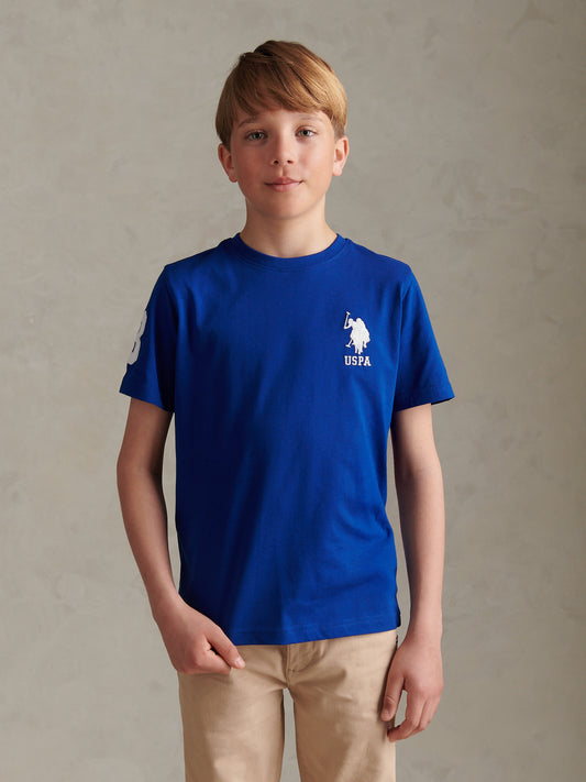 Boys Player 3 T-Shirt Sodalite Blue