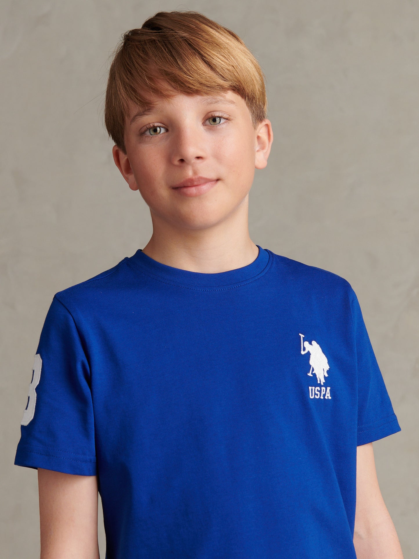 Boys Player 3 T-Shirt Sodalite Blue