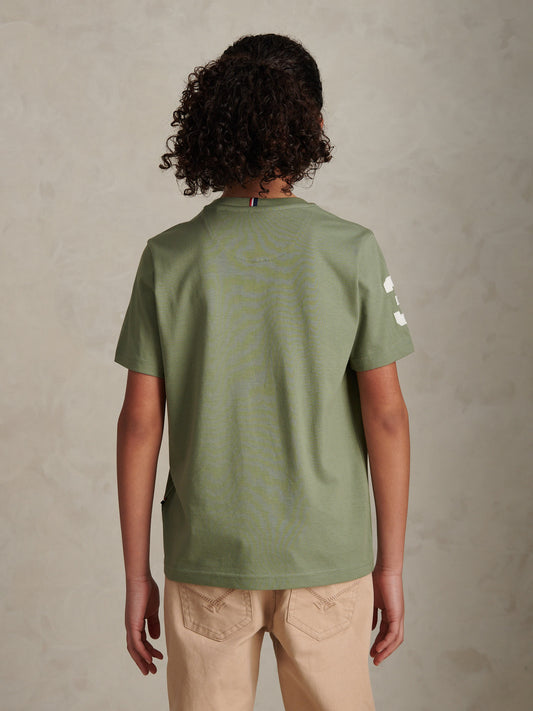 Boys Player 3 T-Shirt Sea Spray