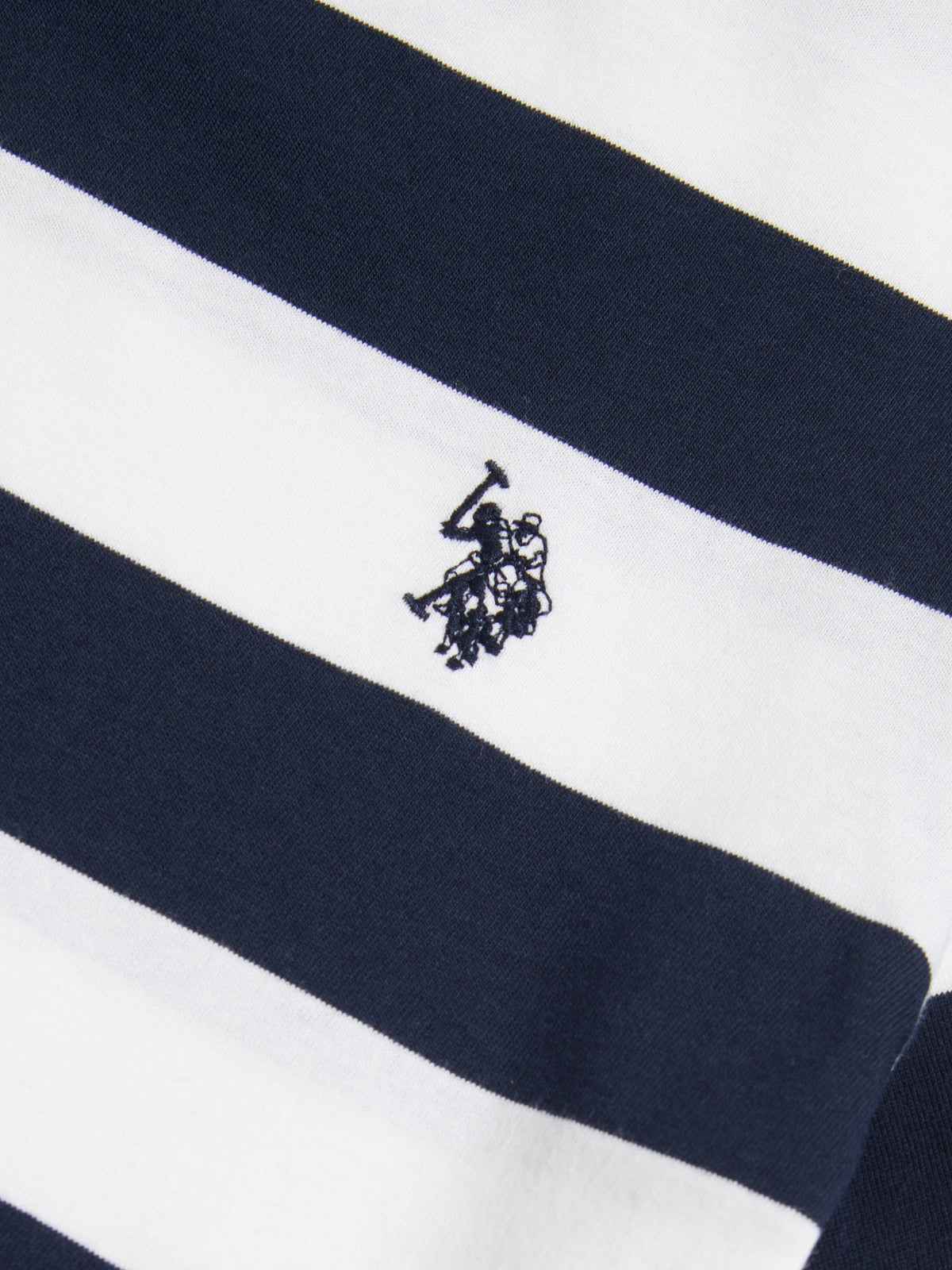 Boys Classic Stripe T-Shirt Dark Sapphire Navy