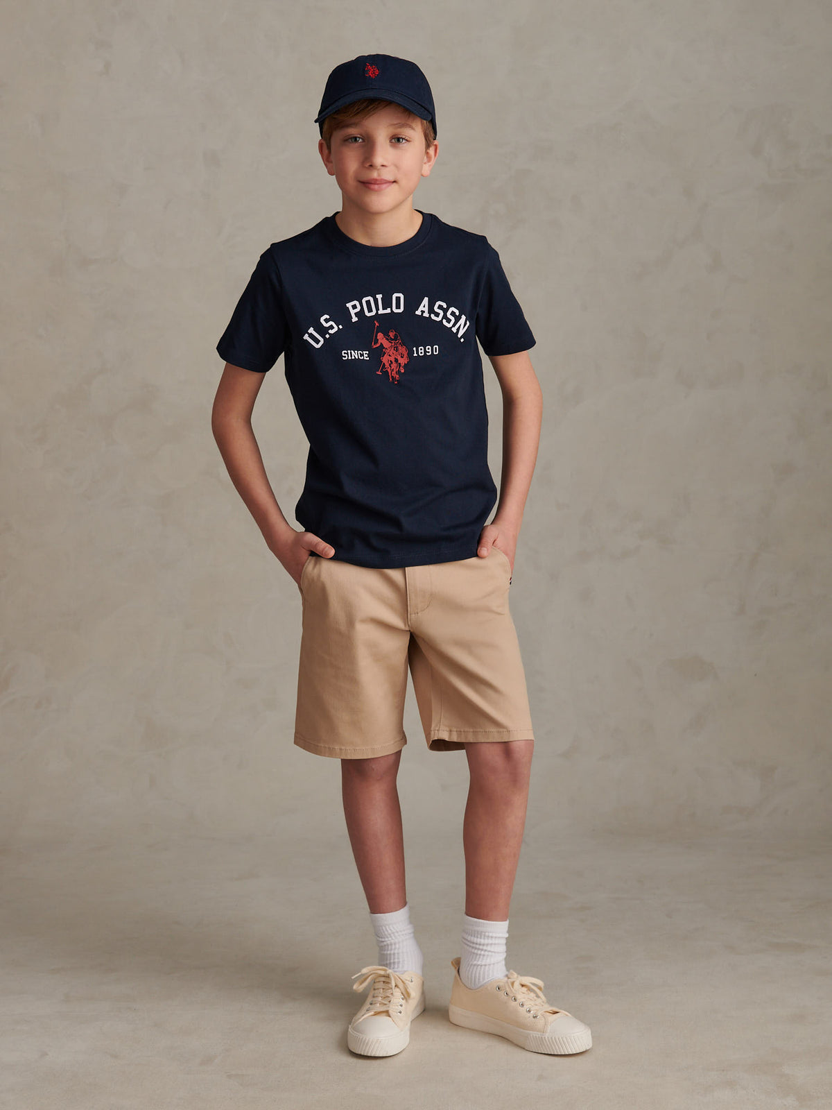 Boys Classic Chino Short Cornstalk