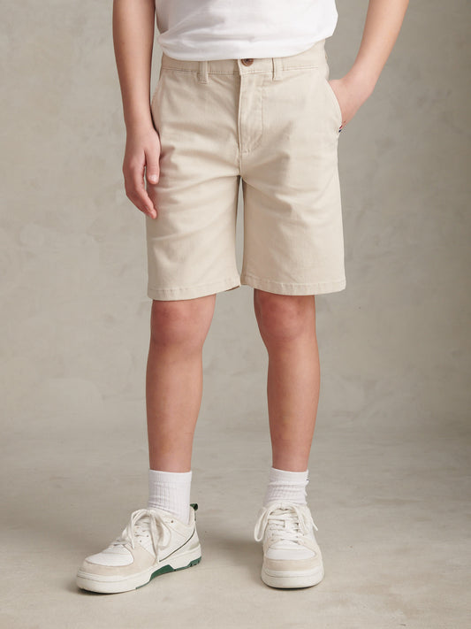 Boys Classic Chino Short Beige