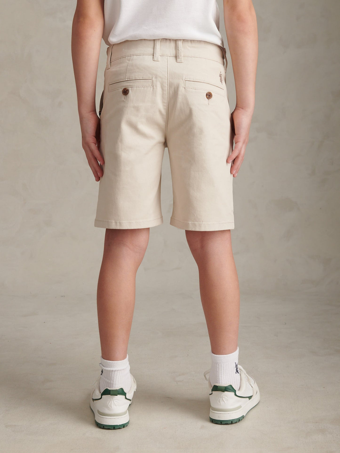 Boys Classic Chino Short Beige