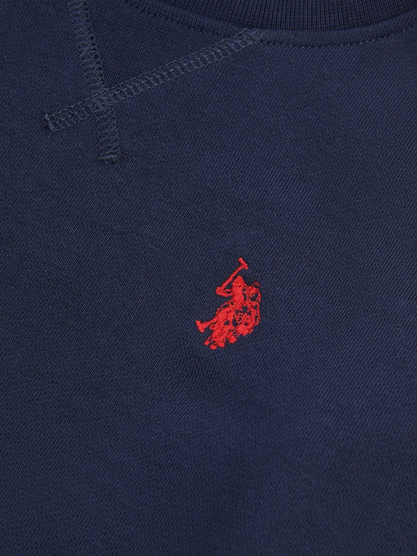 DHM LB Crew Dark Sapphire Navy/Haute Red Dhm