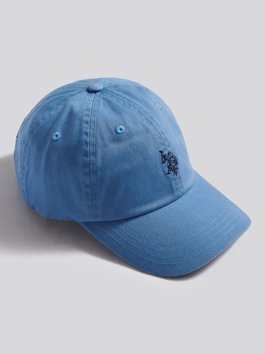 Boys Washed Outline Logo Cap Riviera