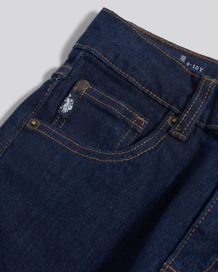 Boys Classic Fit Jean Rinse Wash