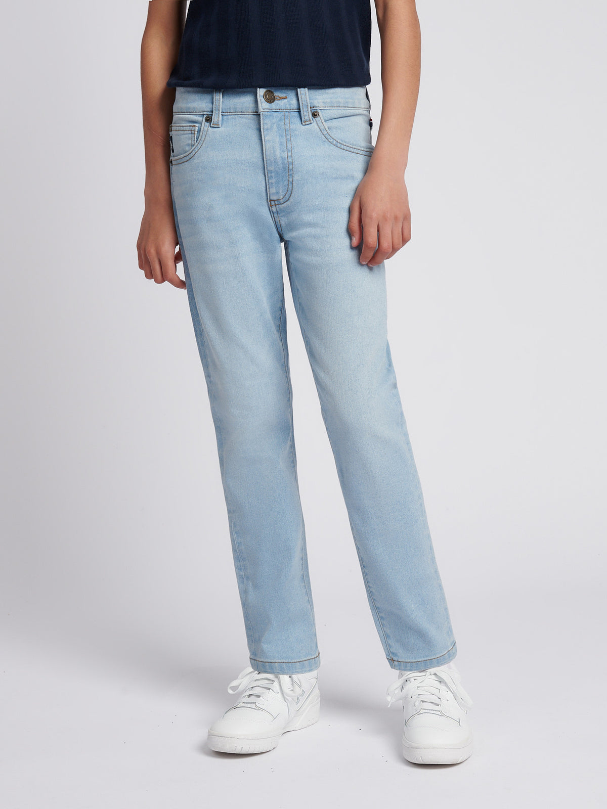 Boys Classic Fit Jean Mid Wash