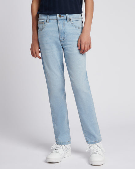 Boys Classic Fit Jean Mid Wash