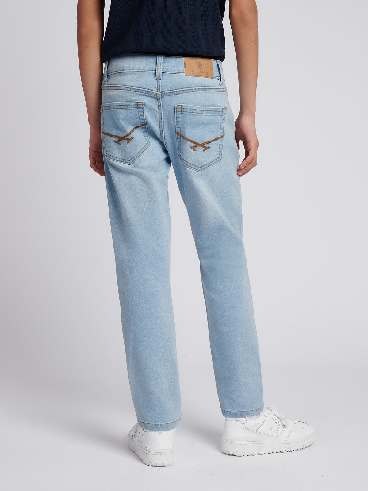 Boys Classic Fit Jean Mid Wash