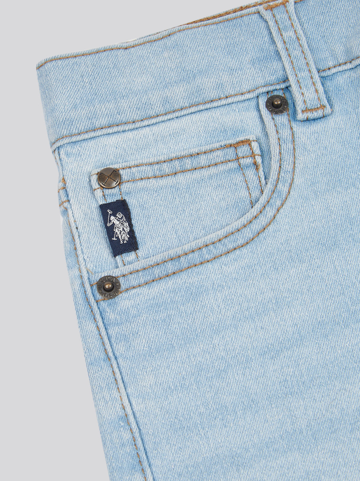 Boys Classic Fit Jean Mid Wash