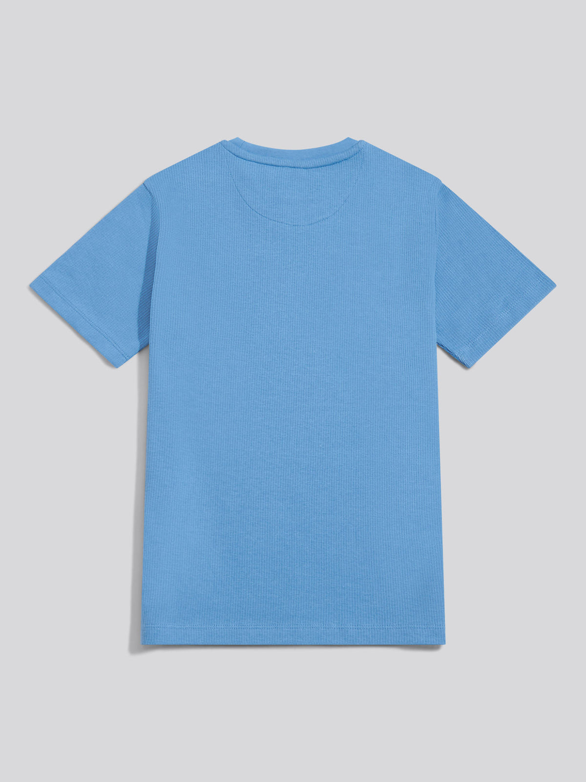 Boys Vertical Texture T-Shirt Riviera