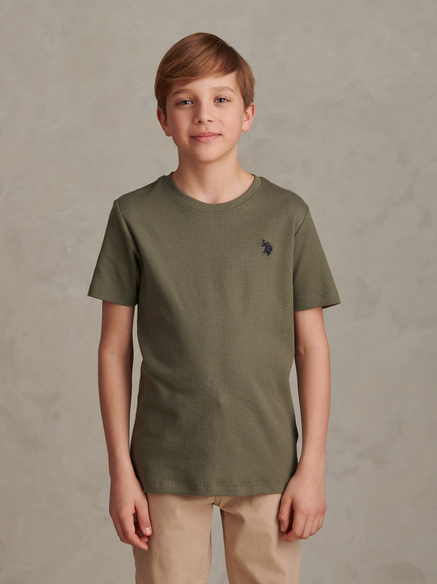 Pionowa tekstura Tshirt grzankowana bazylia