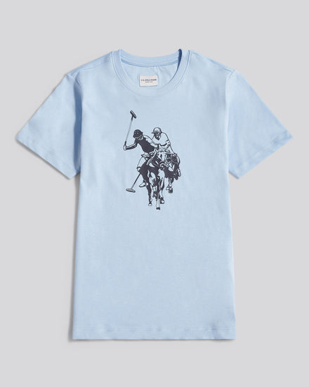 DHM Graphic Tshirt Chambray Blue