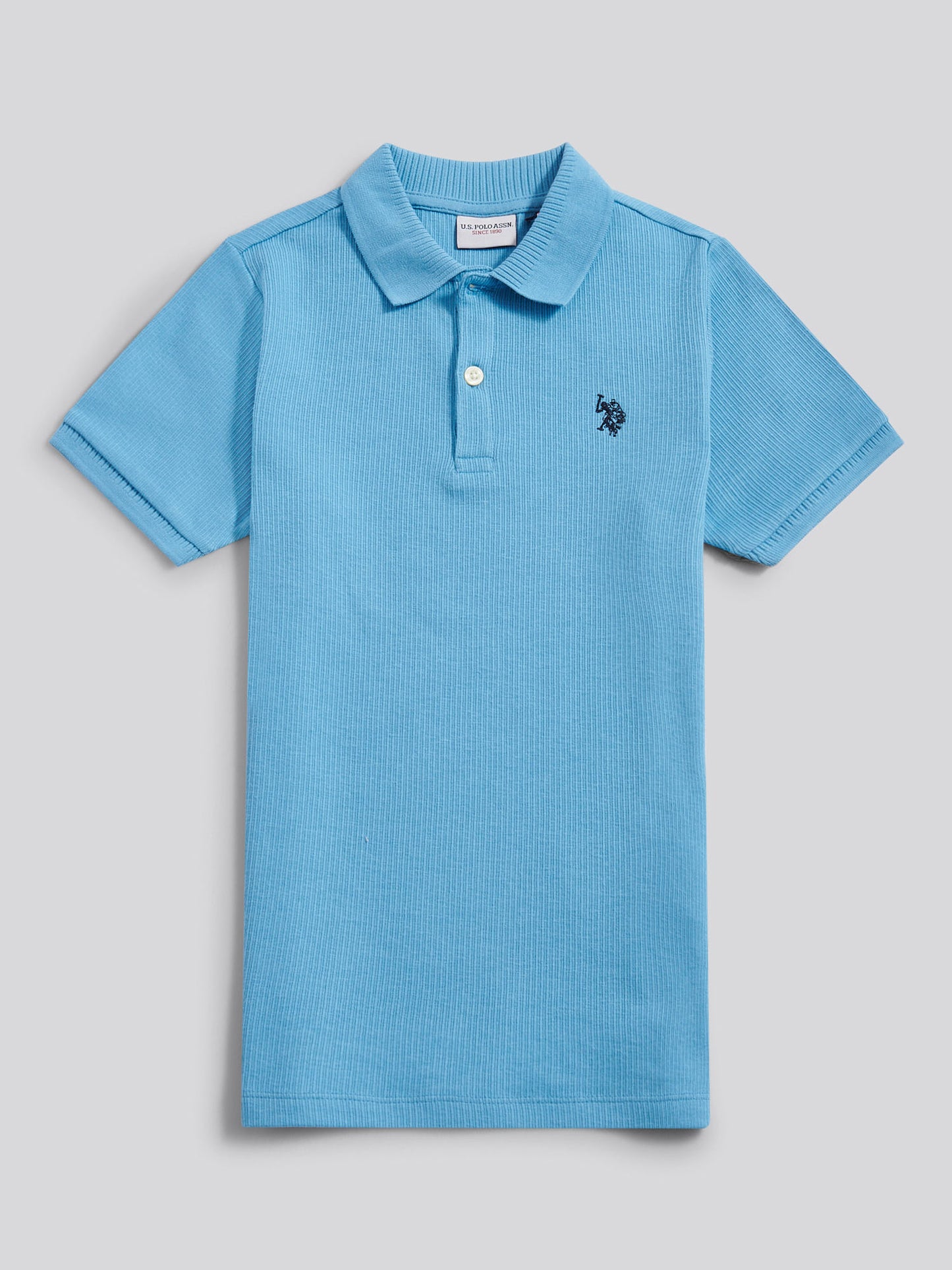 Pionowa tekstura Polo Heritage Blue