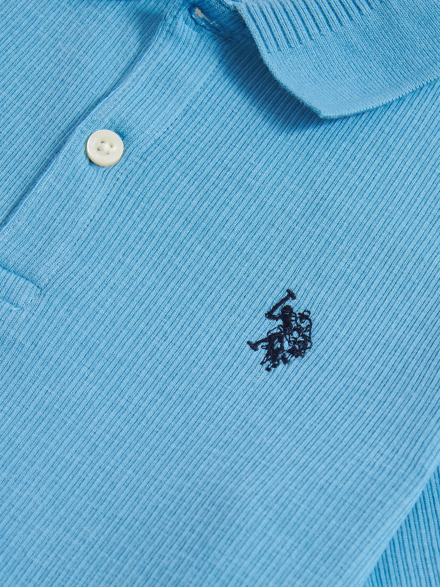 Pionowa tekstura Polo Heritage Blue