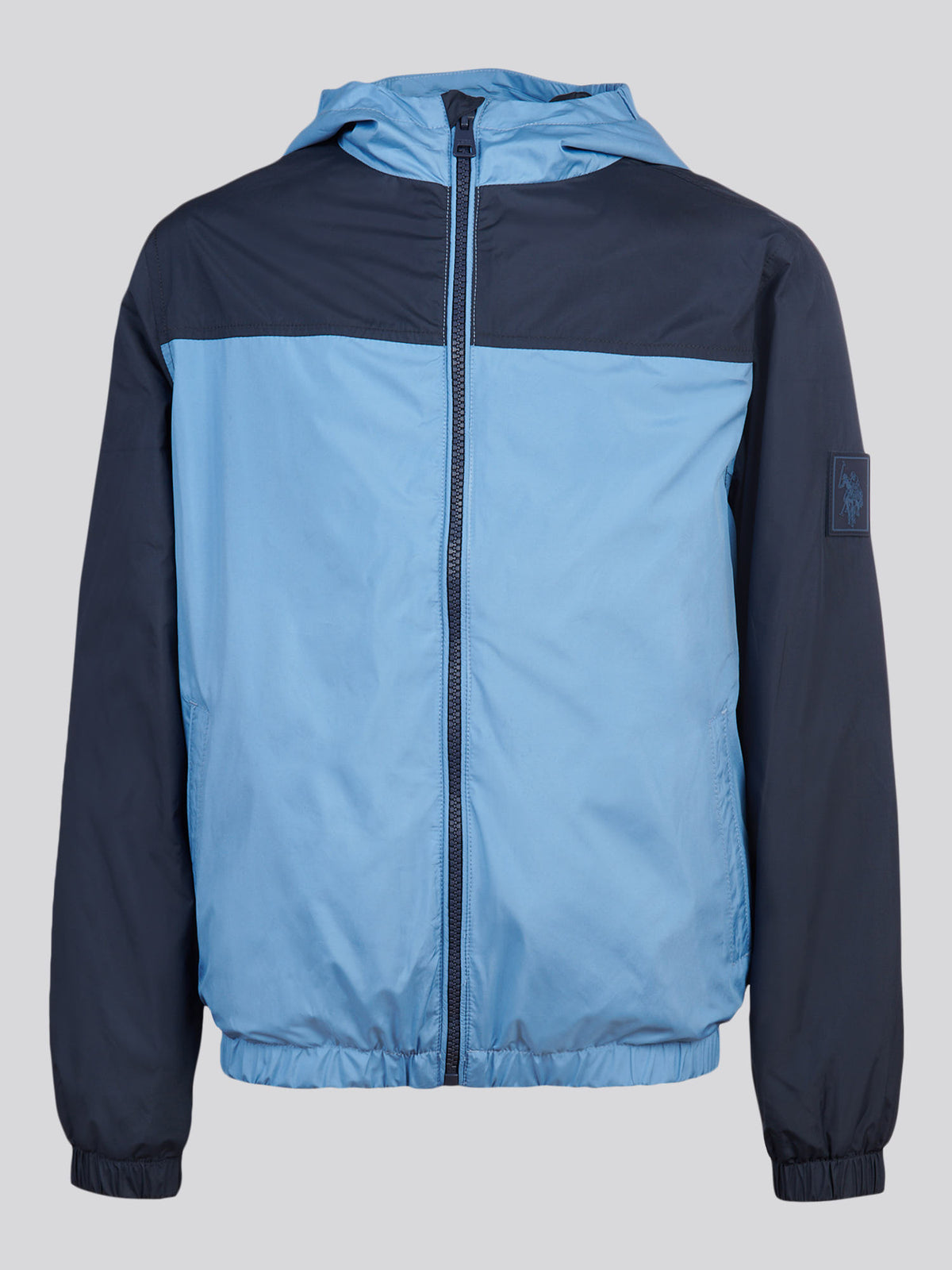 Boys Contrast Panelled Windbreaker Jacket Riviera