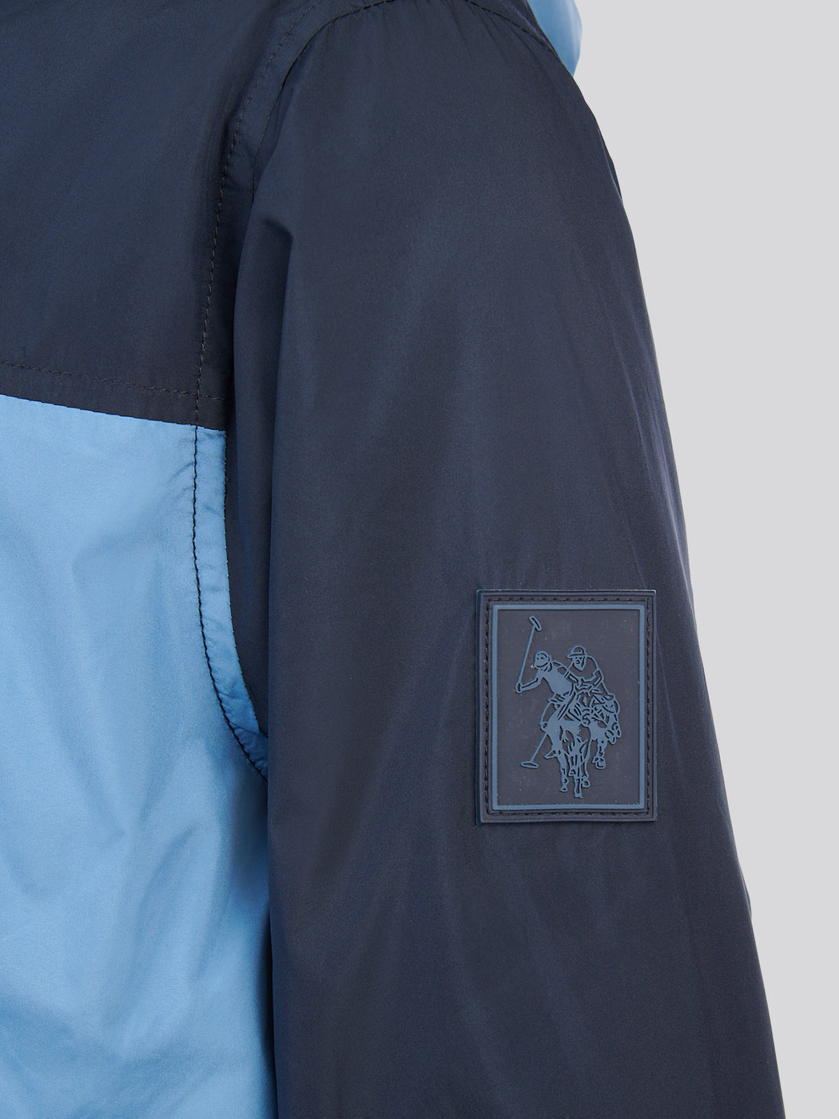 Boys Contrast Panelled Windbreaker Jacket Riviera