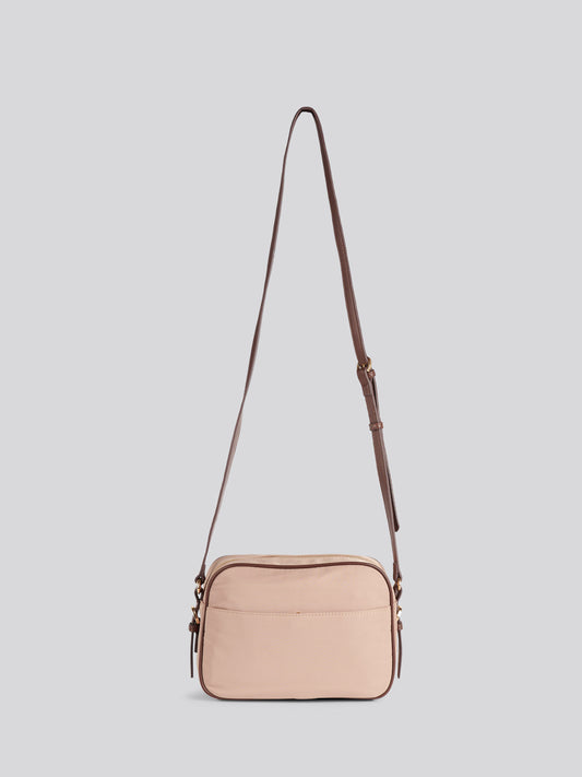 Houston Crossbody W Pocket poliester/pu ciepła taupe