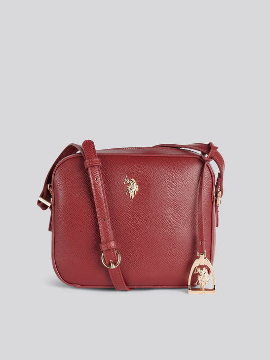 Jones Crossbody Pu Wine